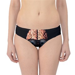 Do What Your Brain Says Hipster Bikini Bottoms by Valentinaart