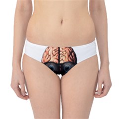 Do What Your Brain Says Hipster Bikini Bottoms by Valentinaart