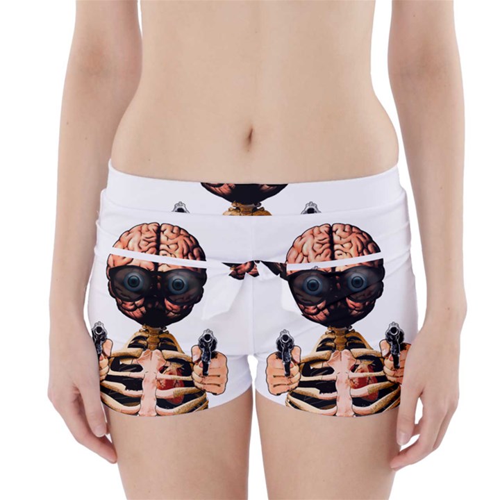 Do what your brain says Boyleg Bikini Wrap Bottoms