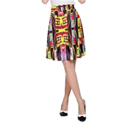 Three D Pie  A-line Skirt by MRTACPANS