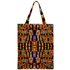 Three D Pie  Zipper Classic Tote Bag