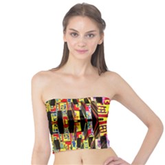 Three D Pie  Tube Top