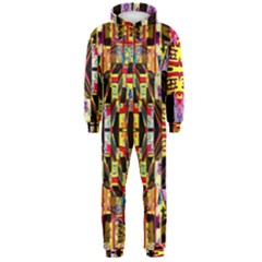 Three D Pie  Hooded Jumpsuit (men)  by MRTACPANS