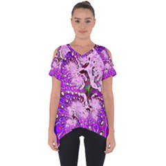 Fractal Fantasy 717a Cut Out Side Drop Tee by Fractalworld