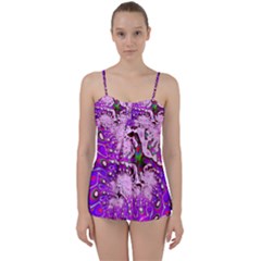 Fractal Fantasy 717a Babydoll Tankini Set