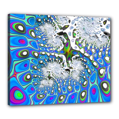 Fractal Fantasy 717b Canvas 24  X 20  by Fractalworld