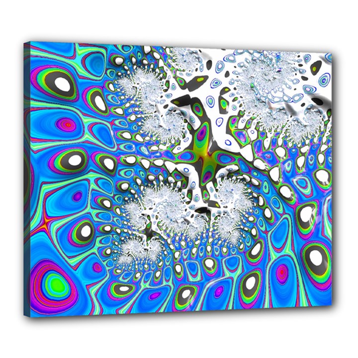 Fractal Fantasy 717b Canvas 24  x 20 