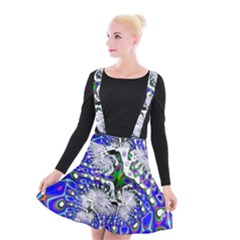 Fractal Fantasy 717c Suspender Skater Skirt