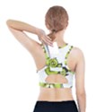 Kiwi bicycle  Sports Bra With Pocket View2