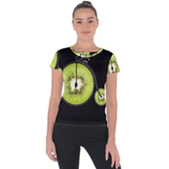 Kiwi Bicycle  Short Sleeve Sports Top 