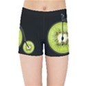 Kiwi bicycle  Kids Sports Shorts View1