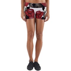 Boxing Panda  Yoga Shorts