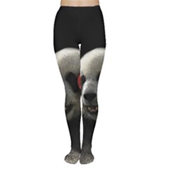 Boxing Panda  Women s Tights by Valentinaart