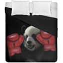 Boxing panda  Duvet Cover Double Side (California King Size) View1