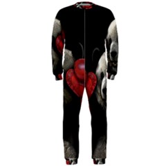 Boxing Panda  Onepiece Jumpsuit (men)  by Valentinaart