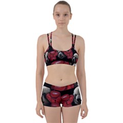 Boxing Panda  Women s Sports Set by Valentinaart