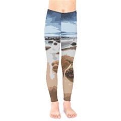 Landscape Kids  Legging by Valentinaart