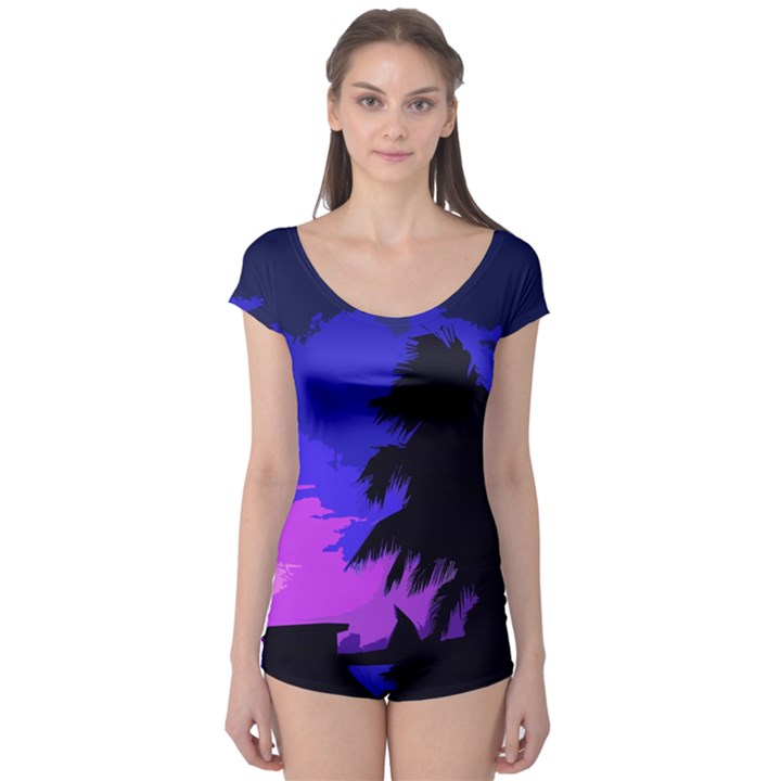 Landscape Boyleg Leotard 