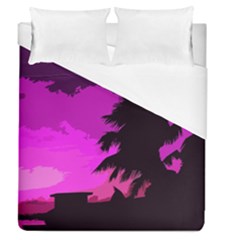 Landscape Duvet Cover (queen Size) by Valentinaart