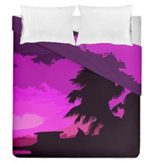 Landscape Duvet Cover Double Side (queen Size) by Valentinaart