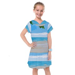 Landscape Kids  Drop Waist Dress