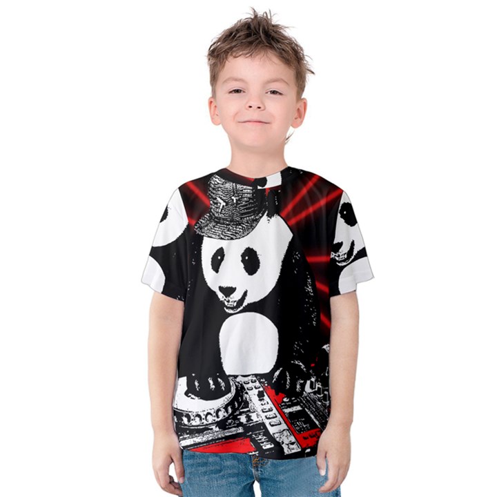 Deejay panda Kids  Cotton Tee