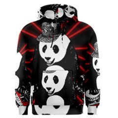 Deejay Panda Men s Pullover Hoodie by Valentinaart