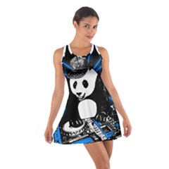 Deejay Panda Cotton Racerback Dress by Valentinaart