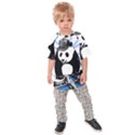 Deejay panda Kids Raglan Tee View1