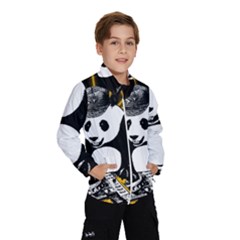 Deejay Panda Wind Breaker (kids) by Valentinaart