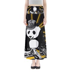 Deejay Panda Full Length Maxi Skirt by Valentinaart