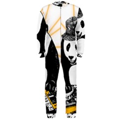 Deejay Panda Onepiece Jumpsuit (men)  by Valentinaart