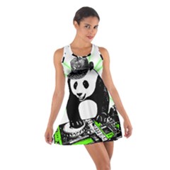 Deejay Panda Cotton Racerback Dress by Valentinaart