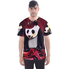 Deejay Panda Men s Sports Mesh Tee