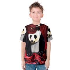 Deejay panda Kids  Cotton Tee