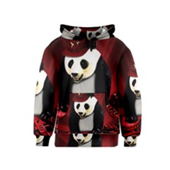 Deejay panda Kids  Pullover Hoodie