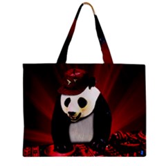 Deejay panda Zipper Mini Tote Bag