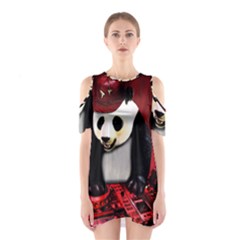 Deejay panda Shoulder Cutout One Piece