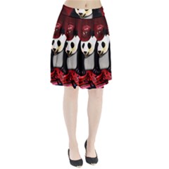 Deejay Panda Pleated Skirt by Valentinaart