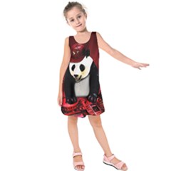 Deejay panda Kids  Sleeveless Dress