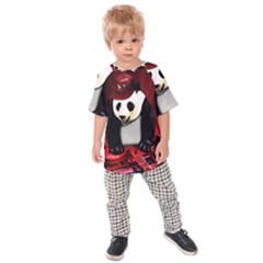 Deejay panda Kids Raglan Tee