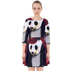 Deejay panda Smock Dress