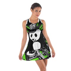 Deejay Panda Cotton Racerback Dress by Valentinaart