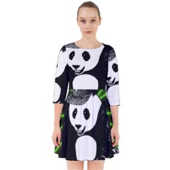 Deejay Panda Smock Dress