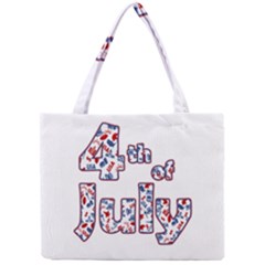 4th Of July Independence Day Mini Tote Bag by Valentinaart