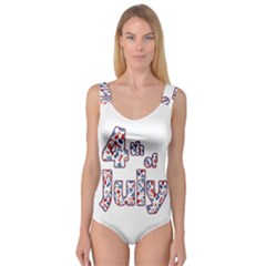 4th Of July Independence Day Princess Tank Leotard  by Valentinaart