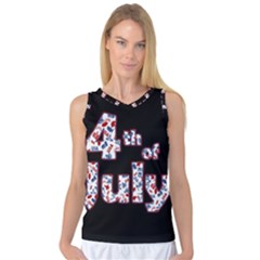 4th Of July Independence Day Women s Basketball Tank Top by Valentinaart