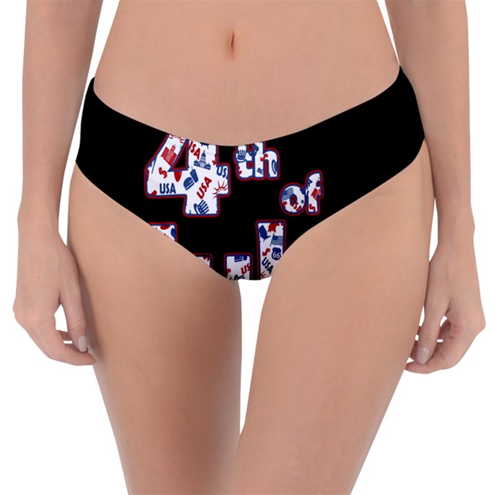 4th of July Independence Day Reversible Classic Bikini Bottoms