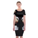 Horror nuns Classic Short Sleeve Midi Dress View1