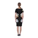 Horror nuns Classic Short Sleeve Midi Dress View2